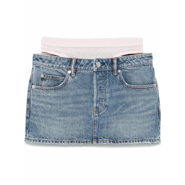 アレキサンダーワン レディース スカート ボトムス Prestyle mini skirt Blue｜asty