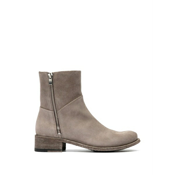 オフィチーネ 創造的 レディース ブーツ シューズ Lison zip suede boots Neutrals