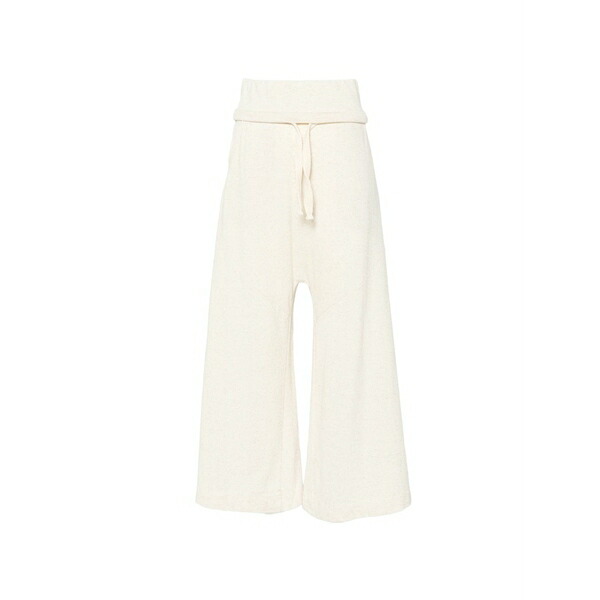 オスクレン レディース 心地好いズボン下 ボトムス Drawstring wide leg trousers Neutrals ボトムス-レディースファッション-パンツ