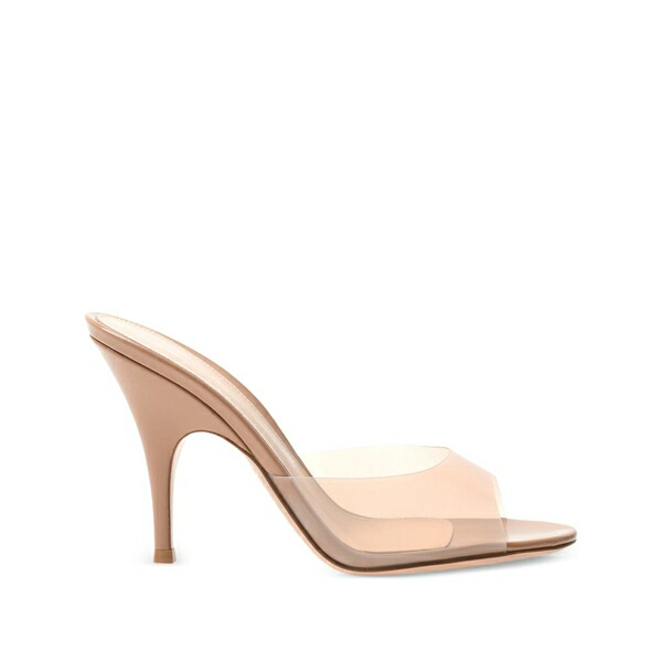 ジャンヴィト ロッシ レディース サンダル シューズ Clear-strap mule sandals White|asty