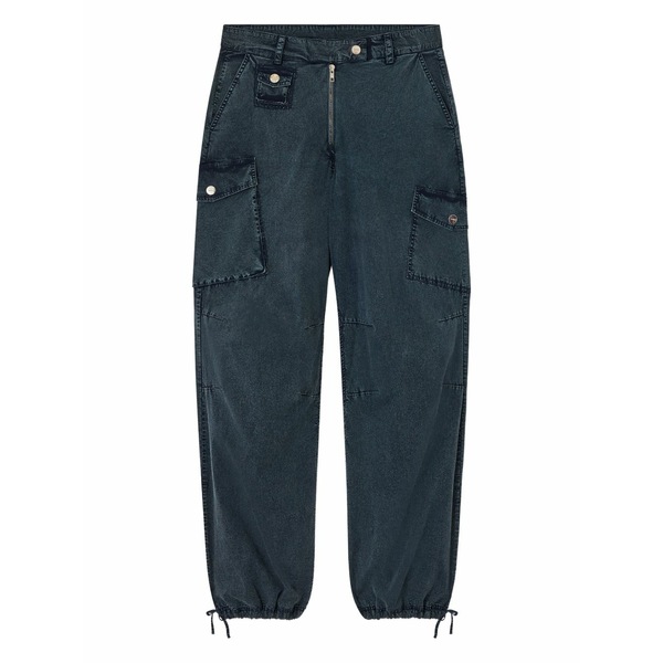 ガニー レディース カジュアルパンツ ボトムス Cargo-pockets trousers Blue｜asty 40,170円