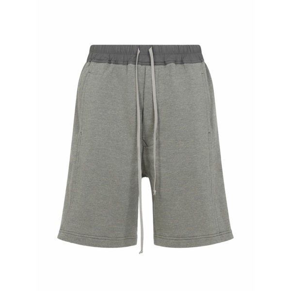 リックオウエンス メンズ カジュアルパンツ ボトムス Drawstring shorts Grey｜asty