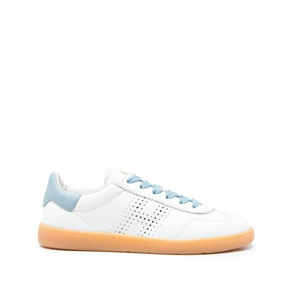 ホー鵞鳥 レディース スニーカー シューズ Cool leather sneakers White