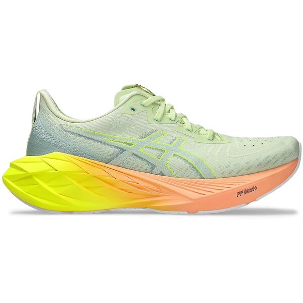 ASICS アシックス メンズ スニーカー  【ASICS Novablast 4 Paris Cool Matcha Safety Yellow】  サイズ US_8(26.0cm) Cool Matcha/Safety Yellow