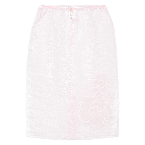 セシリー・バンセン レディース スコート ボトムス Floral-embroidered skirt Pink ボトムス-スカート
