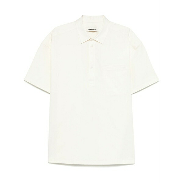 ダークパーク メンズ ポロシャツ トップス Alex polo shirt White|asty