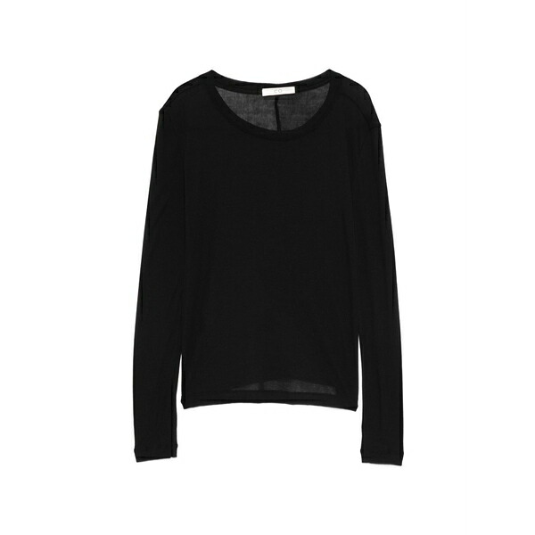 コー レディース プルオーバー トップス Long-sleeve t-shirt Black