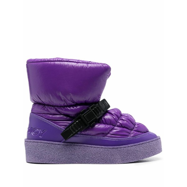 クリスジョイ レディース ブーツ シューズ Ankle padded-design ski boots Purple