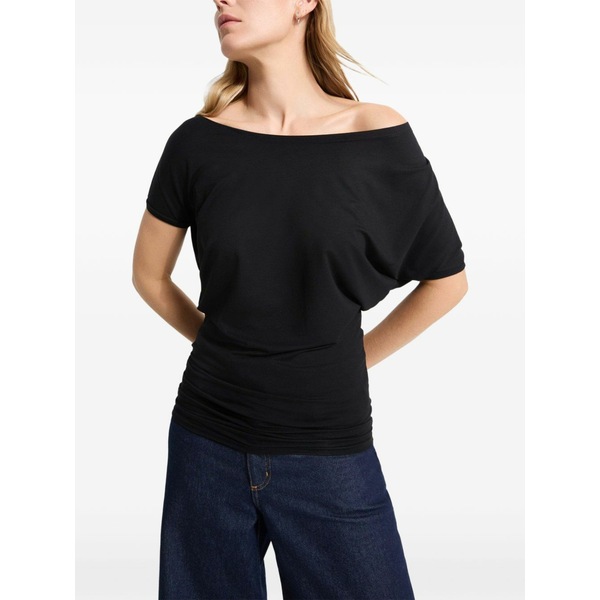マルセラ レディース Tシャツ トップス Elena short-sleeve t-shirt Black｜asty