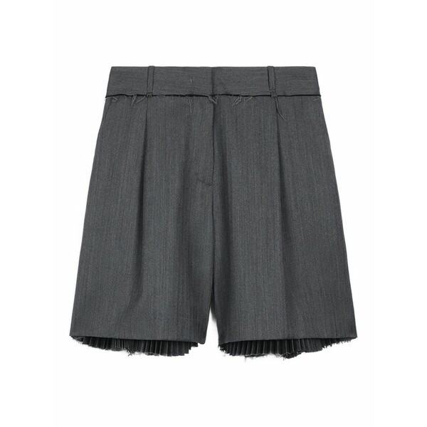 ポーツ 1961 レディース カジュアルパンツ ボトムス Pleated shorts Grey｜asty