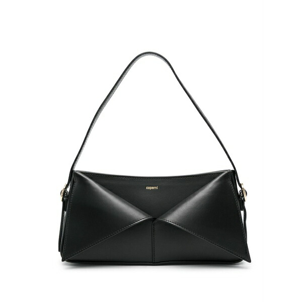 コペルニ レディース ショルダーバッグ バッグ Small belt shoulder bag Black|asty