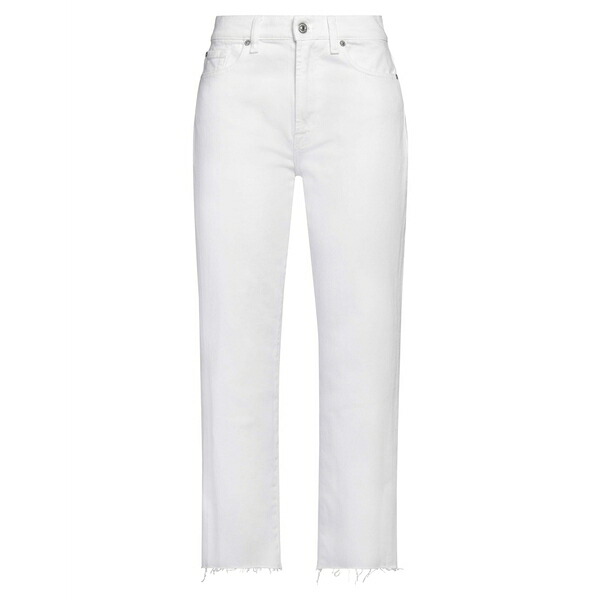 【送料無料】 7フォーオールマンカインド レディース デニムパンツ ボトムス Jeans White