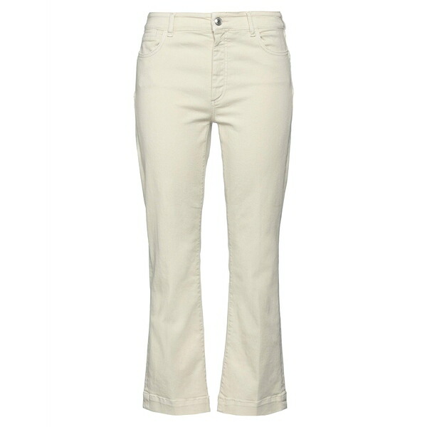 【送料無料】 スポーツマックス レディース デニムパンツ ボトムス Jeans Beige｜asty