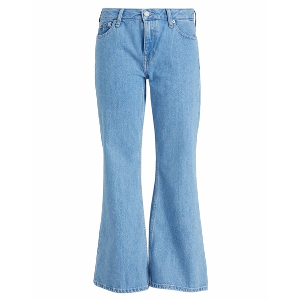 【送料無料】 トミー ヒルフィガー レディース デニムパンツ ボトムス Jeans Blue|asty