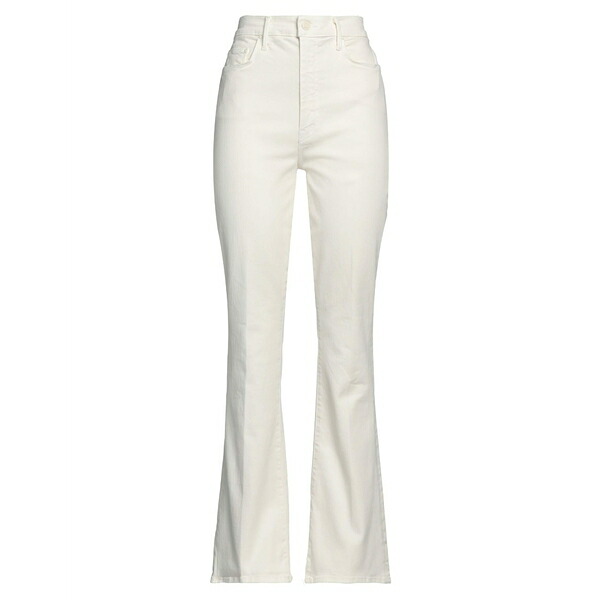 【送料無料】 マザー レディース デニムパンツ ボトムス Jeans White|asty