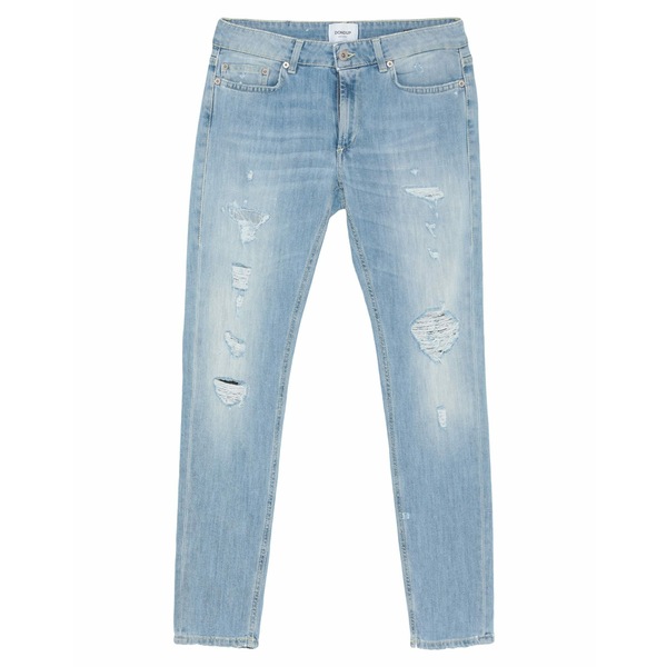 【送料無料】 ドンダップ レディース デニムパンツ ボトムス Jeans Blue｜asty 15,106円