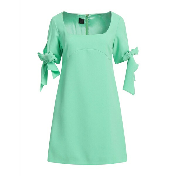 【送料無料】 ピンコ レディース ワンピース トップス Mini dresses Green
