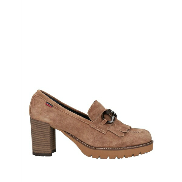 【貨物輸送無料】 ハラ鵞鳥 レディース スリッポン・ローファー シューズ Loafers Brown スリッポン-靴-レディース靴