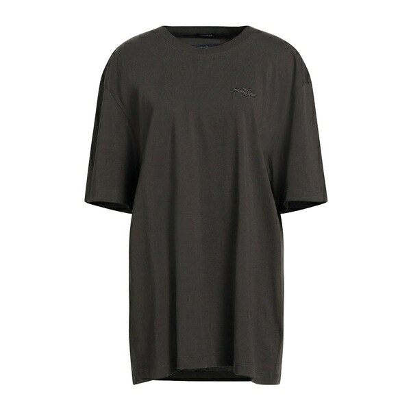 【送料無料】 アエロナウティカ ミリターレ レディース Tシャツ トップス T-shirts Green