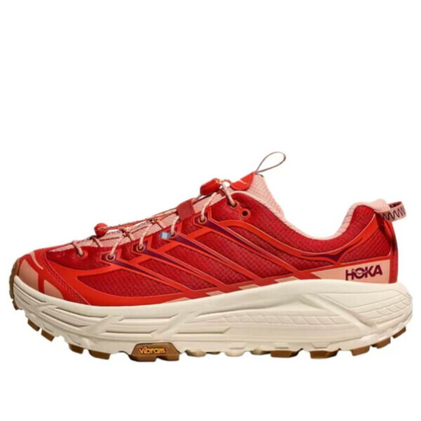 HOKA ONE ONE ホカオネオネ メンズ スニーカー  【HOKA ONE ONE Mafate Three 2 \u0027Tomato Vermillion\u0027 1141572-TVR】  大いさ US_8(26.0糎) スニーカー-靴-メンズ靴