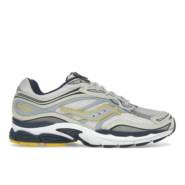Saucony サッカニー メンズ スニーカー  【Saucony ProGrid Omni 9 Fabricated Future Pack White Yellow】  大いさ US_6.5(24.5糎) White/Multi