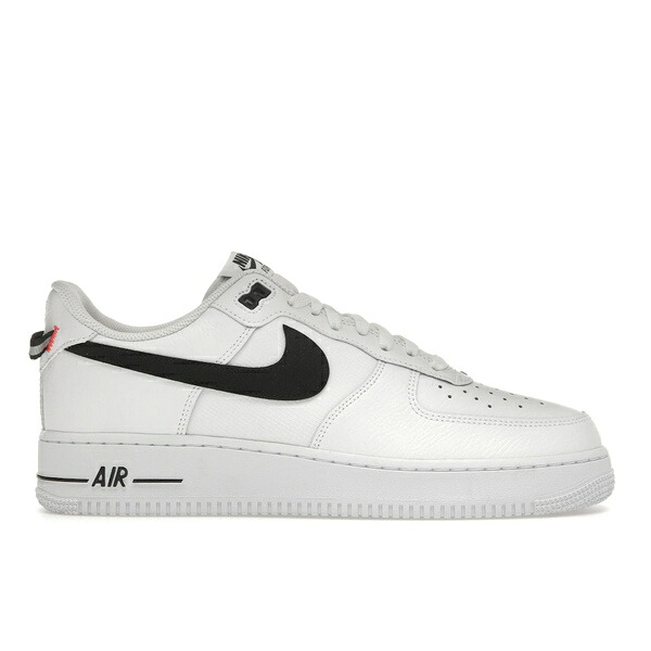 Nike ナイキ メンズ スニーカー  【Nike Air Force 1 Low \u002707 LV8 White Black Bright Crimson】  大きさ US_12.5(30.5糎) White/Black/Bright Crimson