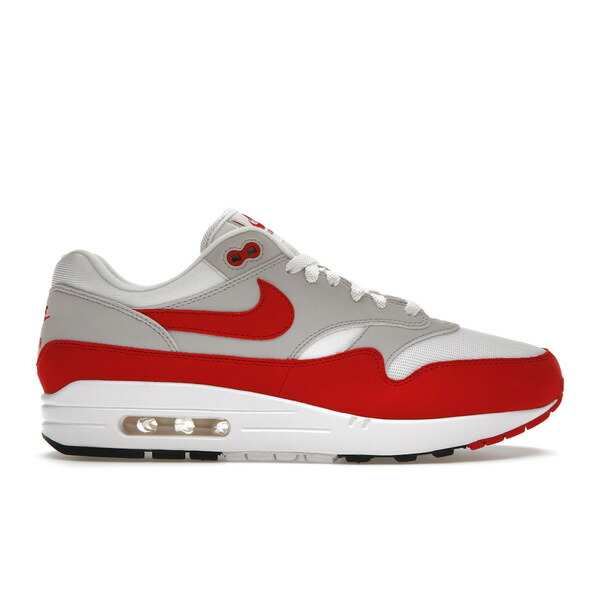 Nike ナイキ メンズ スニーカー  【Nike Air Max 1 Anniversary Red (2017)】  大いさ US_10.5(28.5糎) White/University Red-Neutral Grey-Black