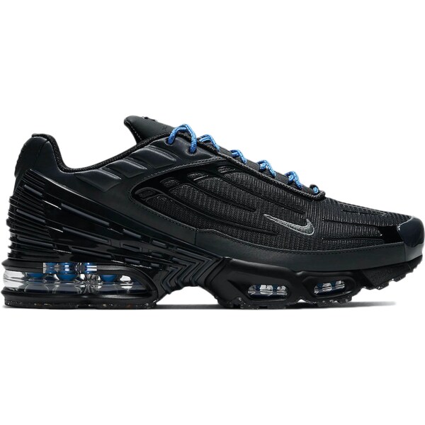 Nike ナイキ メンズ スニーカー  【Nike Air Max Plus 3 Black Blue】  大いさ US_9.5(27.5糎) Black/Black/Blue