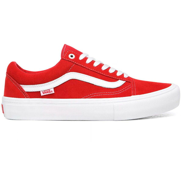 Vans バンズ メンズ スニーカー  【Vans Old Skool Pro Suede Suede Red White】  大いさ US_8(26.0糎) Red/White