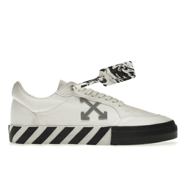 OFF-WHITE 象牙色 メンズ スニーカー  【OFF-WHITE Vulc Low White Grey】  大きさ US_11(29.0珊) White/Grey/Black