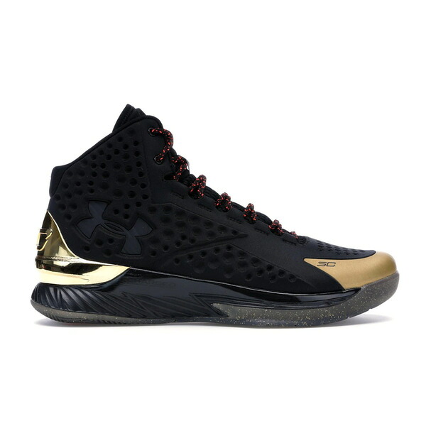 Under Armour アンダーアーマー メンズ スニーカー  【Under Armour Curry 1 Shoe Palace 25th Anniversary】  大きさ US_8.5(26.5珊) Black/Gold-Red