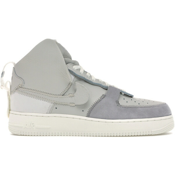 Nike ナイキ メンズ スニーカー  【Nike Air Force 1 High PSNY Grey】  大きさ US_12(30.0糎) Matte Silver/Light Bone-Sail-White