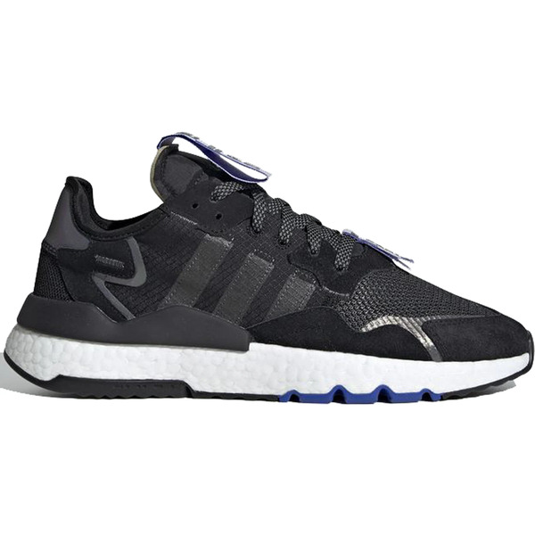 adidas アディダス メンズ スニーカー  【adidas Nite Jogger Jet Set Paris】  大いさ US_M_4 Core Black/Cloud White/Hi-Res Blue