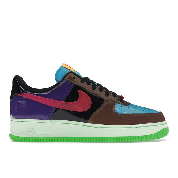 Nike ナイキ メンズ スニーカー  【Nike Air Force 1 Low SP Undefeated Multi-Patent Pink Prime】  大きさ US_5.5(23.5珊) Fauna Brown/Pink Prime/Multi-Color
