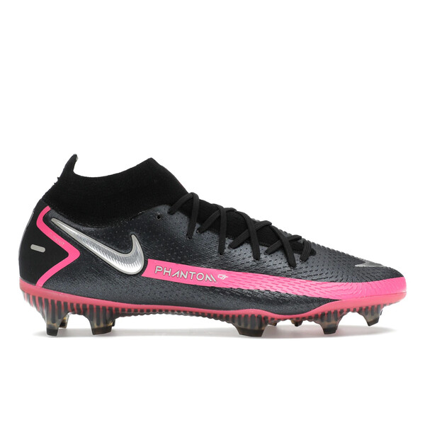 Nike ナイキ メンズ スニーカー  【Nike Phantom GT Elite DF FG Black Pink Blast】  大いさ US_8(26.0糎) Black/Pink Blast-Metallic Silver