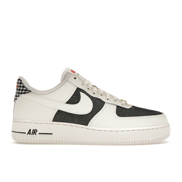 Nike ナイキ メンズ スニーカー  【Nike Air Force 1 Low \u002707 Farmer\u0027s Market Designed Fresh】  大いさ US_12.5(30.5糎) Sail/Dark Smoke Grey/Safety Orange/Sail