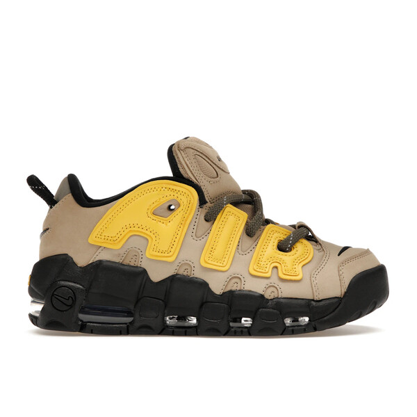 Nike ナイキ メンズ スニーカー  【Nike Air More Uptempo Low AMBUSH Vivid Sulfur Limestone】  大きさ US_11.5(29.5珊) Limestone/Vivid Sulfur/Black/Flat Pewter