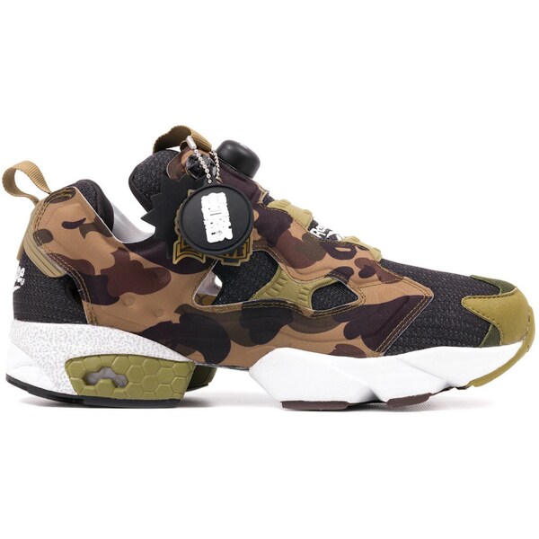 Reebok リーボック メンズ スニーカー  【Reebok Instapump Fury mita sneakers x Bape Camo】  大きさ US_9(27.0珊) Black/Earth/Green/Steel