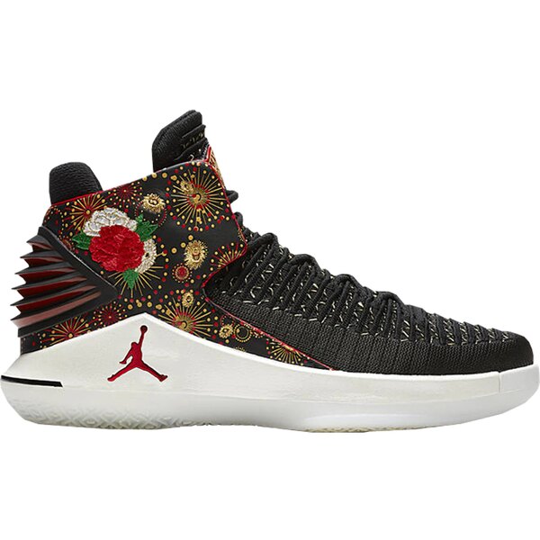 Jordan ジョーダン メンズ スニーカー  【Jordan XXXII Chinese New Year (2018) (China Release)】  大きさ US_9(27.0珊) Black/University Red-White-Metallic Gold