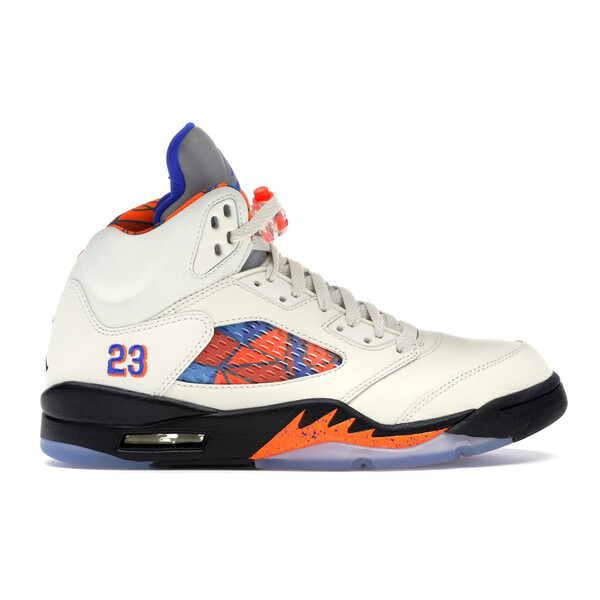 Jordan ジョーダン メンズ スニーカー  【Jordan 5 Retro International Flight】  大いさ US_7(25.0糎) Sail/Racer Blue-Cone-Black