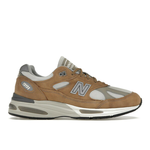 New Balance ニュー平衡にする メンズ スニーカー  【New Balance 991v2 MiUK Nostalgic Sepia】  大きさ US_10(28.0糎) Coco Mocca/Rainy Day/Flint Grey