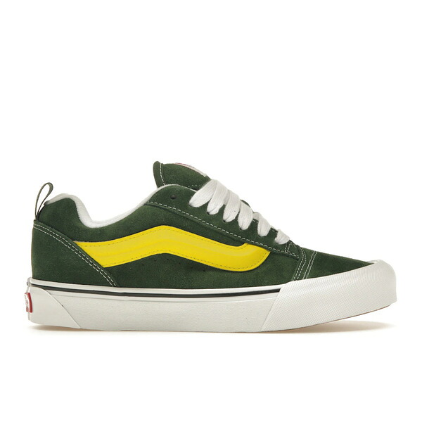 Vans バンズ メンズ スニーカー  【Vans Knu Skool Green Yellow】  大きさ US_9(27.0珊) Green/True White