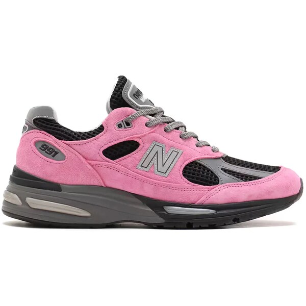 New Balance ニュー平衡にする メンズ スニーカー  【New Balance 991v2 MiUK City Exclusive Pack Japan (atmos Tokyo Exclusive)】  大いさ US_8(26.0糎) Pink/Black/Grey