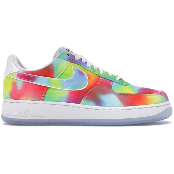 Nike ナイキ メンズ スニーカー  【Nike Air Force 1 Low Tie Dye Chicago】  大いさ US_8.5(26.5糎) Multi-Color/White