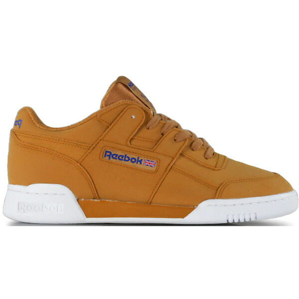 Reebok リーボック メンズ スニーカー  【Reebok Workout Lo Plus Packer Shoes Reverse Gum】  大きさ US_M_13 Gum/White-Reebok Royal-Red Synthetic