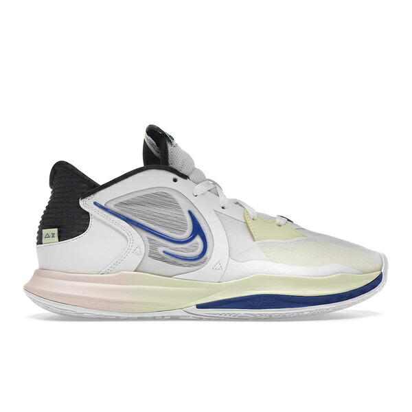 Nike ナイキ メンズ スニーカー  【Nike Kyrie Low 5 Butterfly Effect】  大きさ US_8.5(26.5糎) White/Game Royal-Medium Ash-Citron Tint