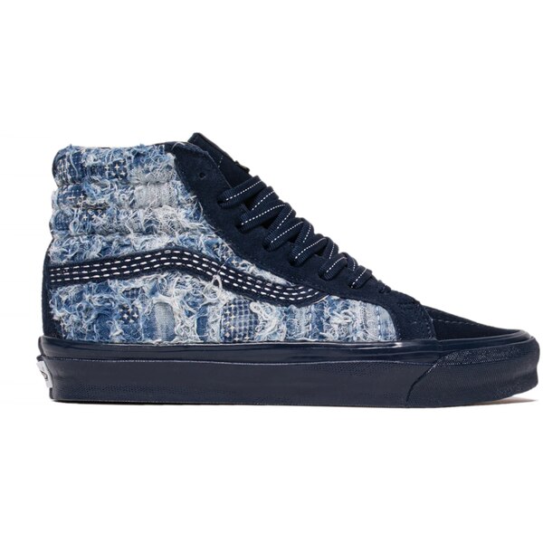 Vans バンズ メンズ スニーカー  【Vans Vault Sk8-Hi FDMTL (2021)】  大きさ US_8.5(26.5珊) Indigo/Distressed