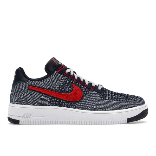 Nike ナイキ メンズ スニーカー  【Nike Air Force 1 Ultra Flyknit Low Patriots Robert Kraft Wolf Grey】  大きさ US_11.5(29.5珊) Wolf Grey/College Navy/White/University Red