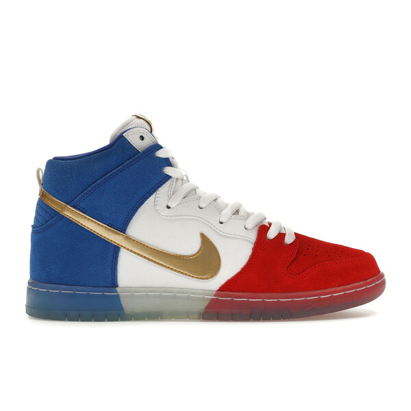 Nike ナイキ メンズ スニーカー  【Nike SB Dunk High Tricolor (USA)】  大きさ US_9.5(27.5珊) Challenge Red/Game Royal-White