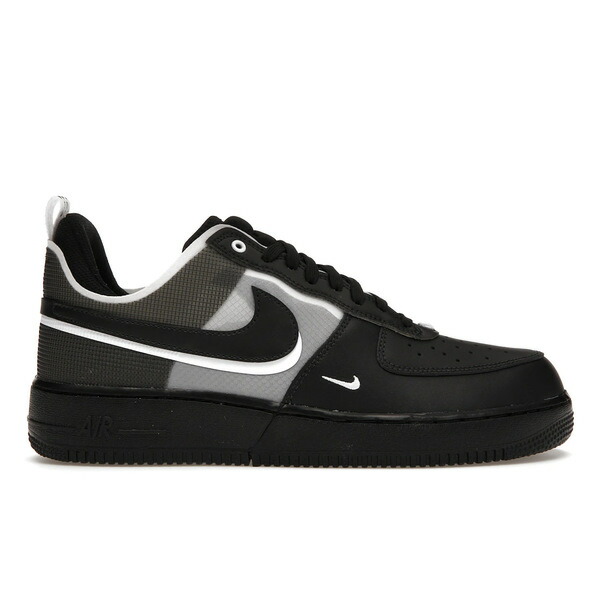 Nike ナイキ メンズ スニーカー  【Nike Air Force 1 Low React Black White】  大きさ US_10.5(28.5珊) Black/White/Black